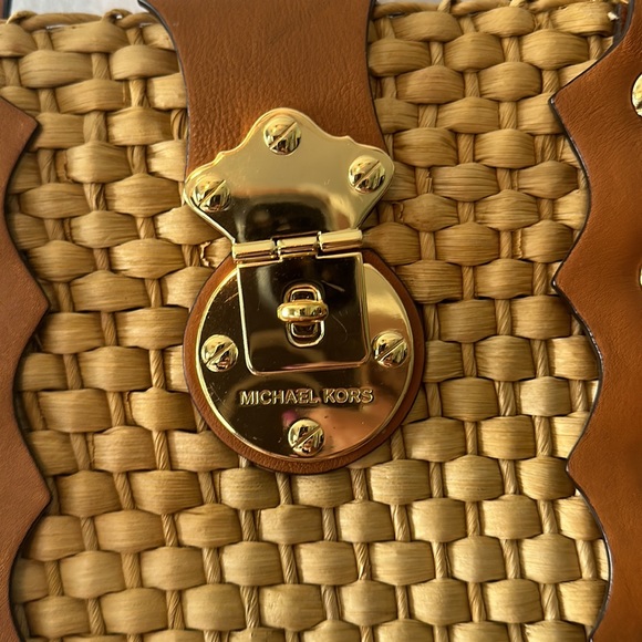 Michael Kors, straw shoulder bag - Picture 4 of 11